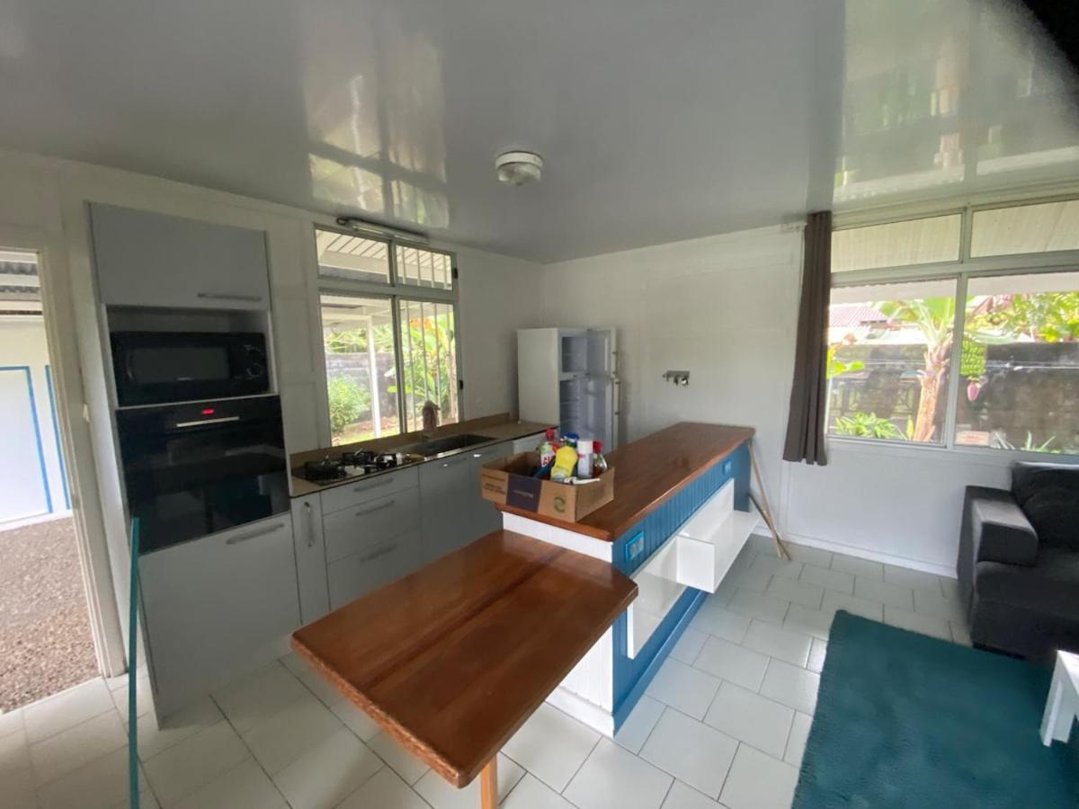 Tevihouse 2 Bedrooms House Or-And Bungalow With Pool Taravao Exterior photo
