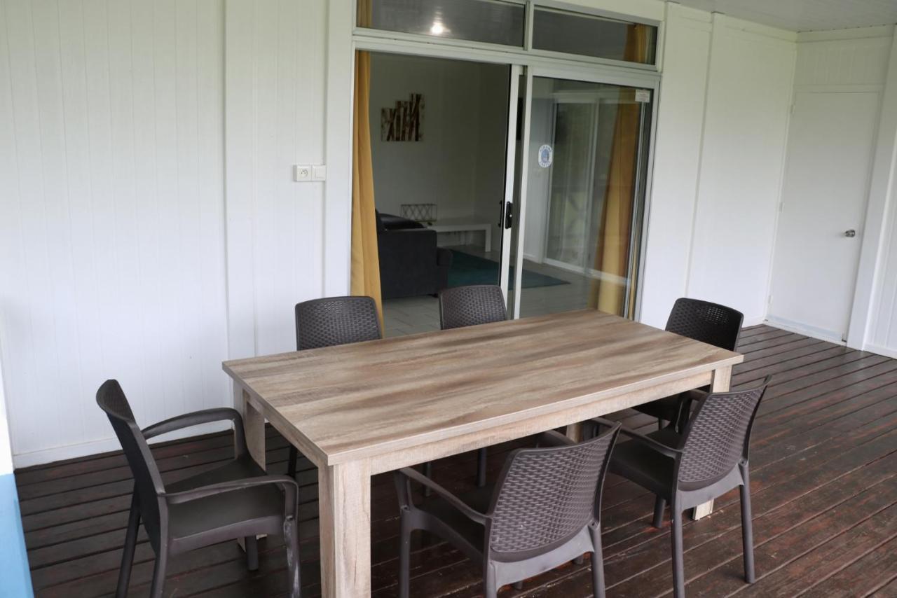 Tevihouse 2 Bedrooms House Or-And Bungalow With Pool Taravao Exterior photo